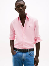 Camisa Tommy Hilfiger Regular Dobby Classic Pink XL Camisas